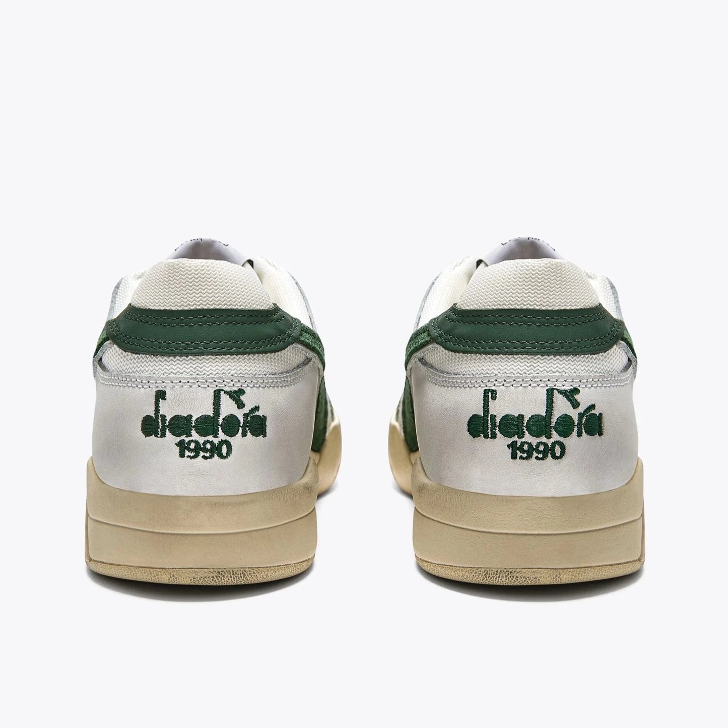 Diadora B 560.USED- White Folliage Green