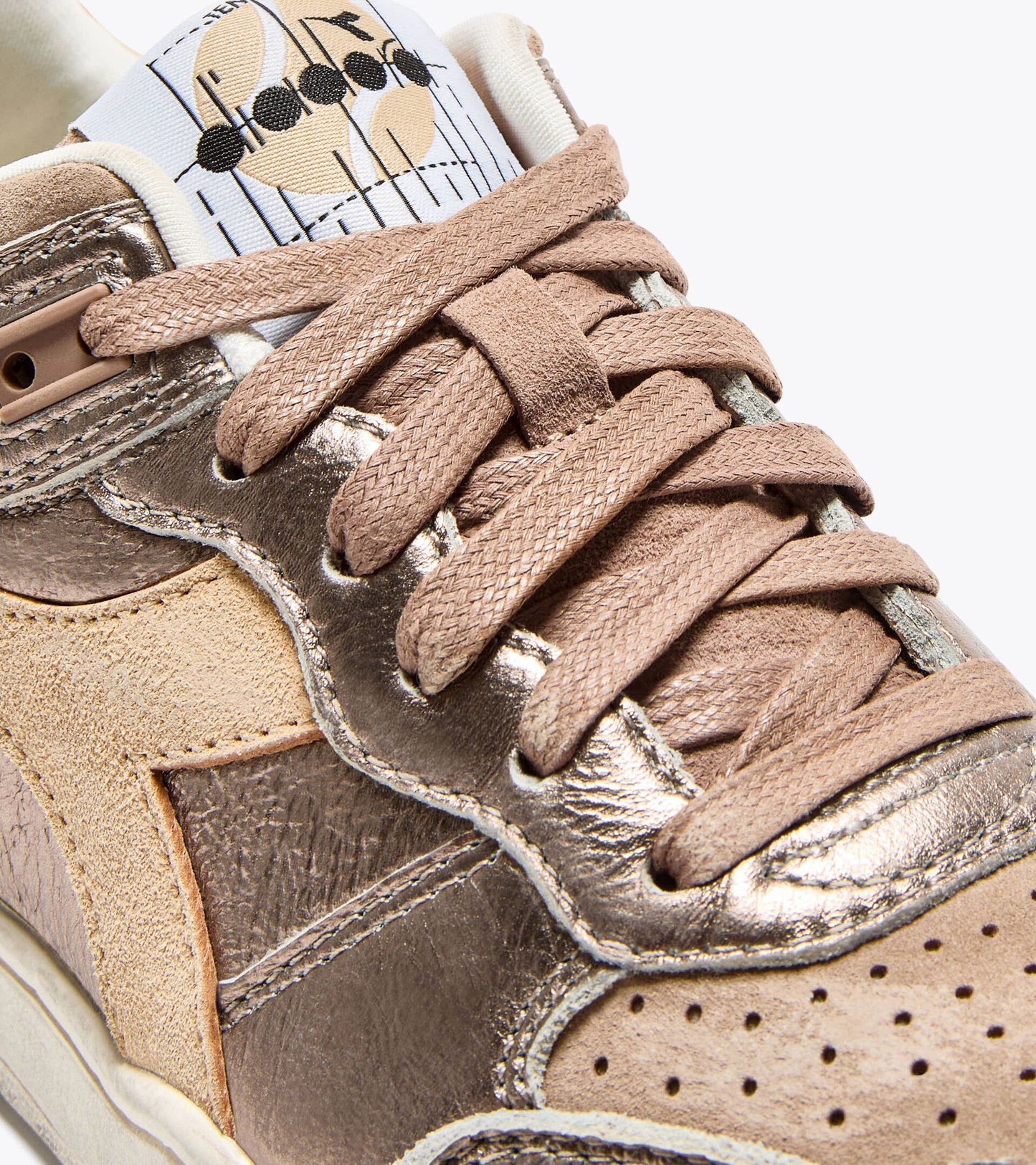 Diadora b.560 Metal S Used- Brown Uniform