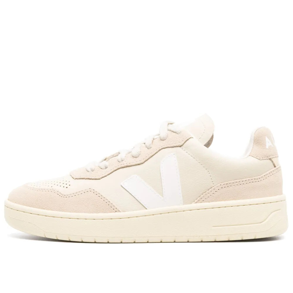 Veja Womens V-90 OT Leather-Cashew Oat