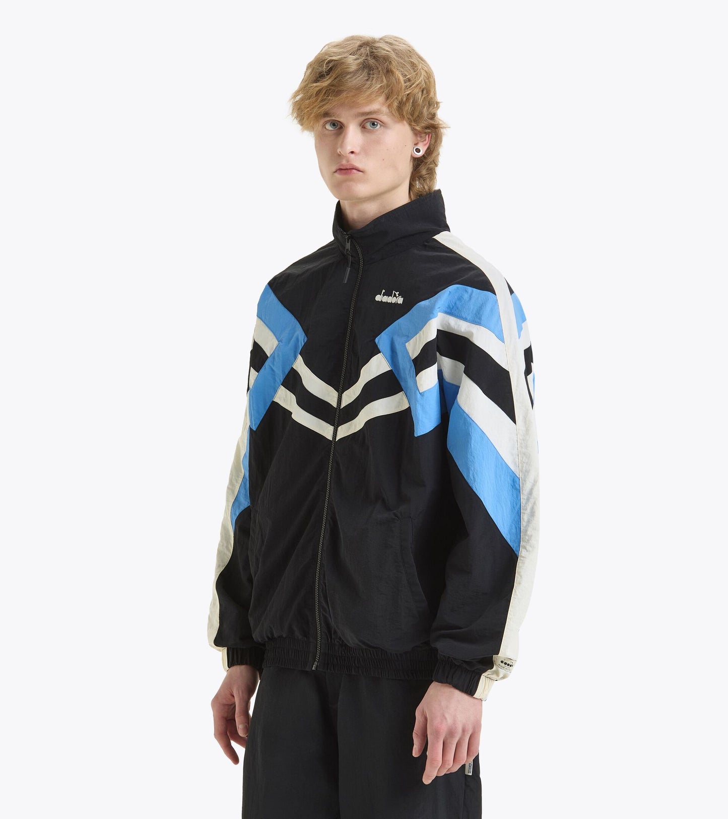 Diadora Tracl Jacket Legacy- Black