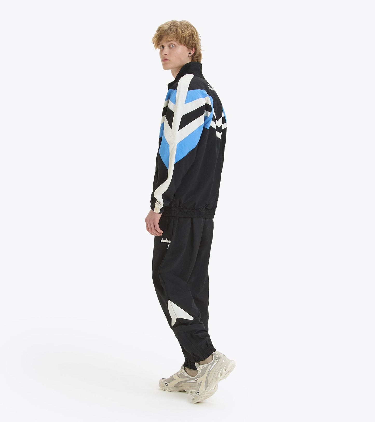 Diadora Tracl Jacket Legacy- Black