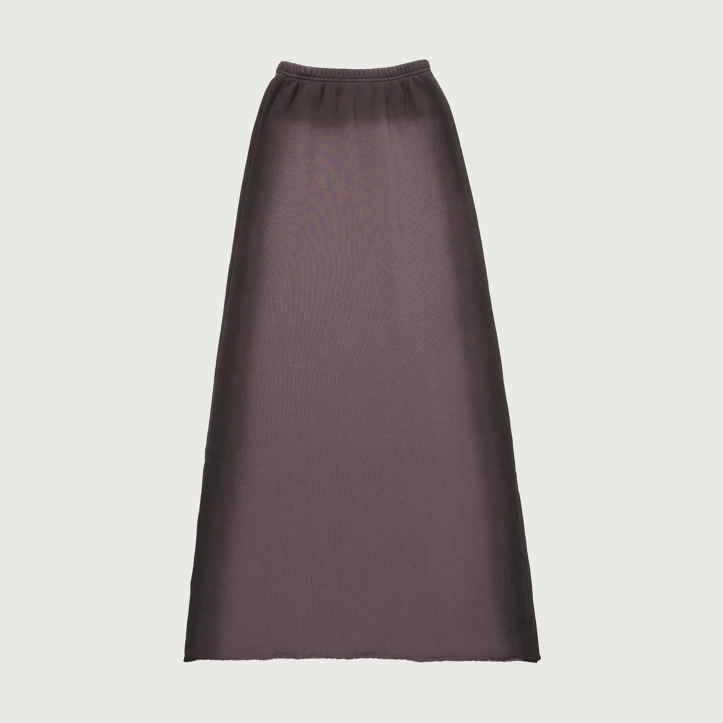 Honor The Gift Spray Fleece Maxi Skirt- Black