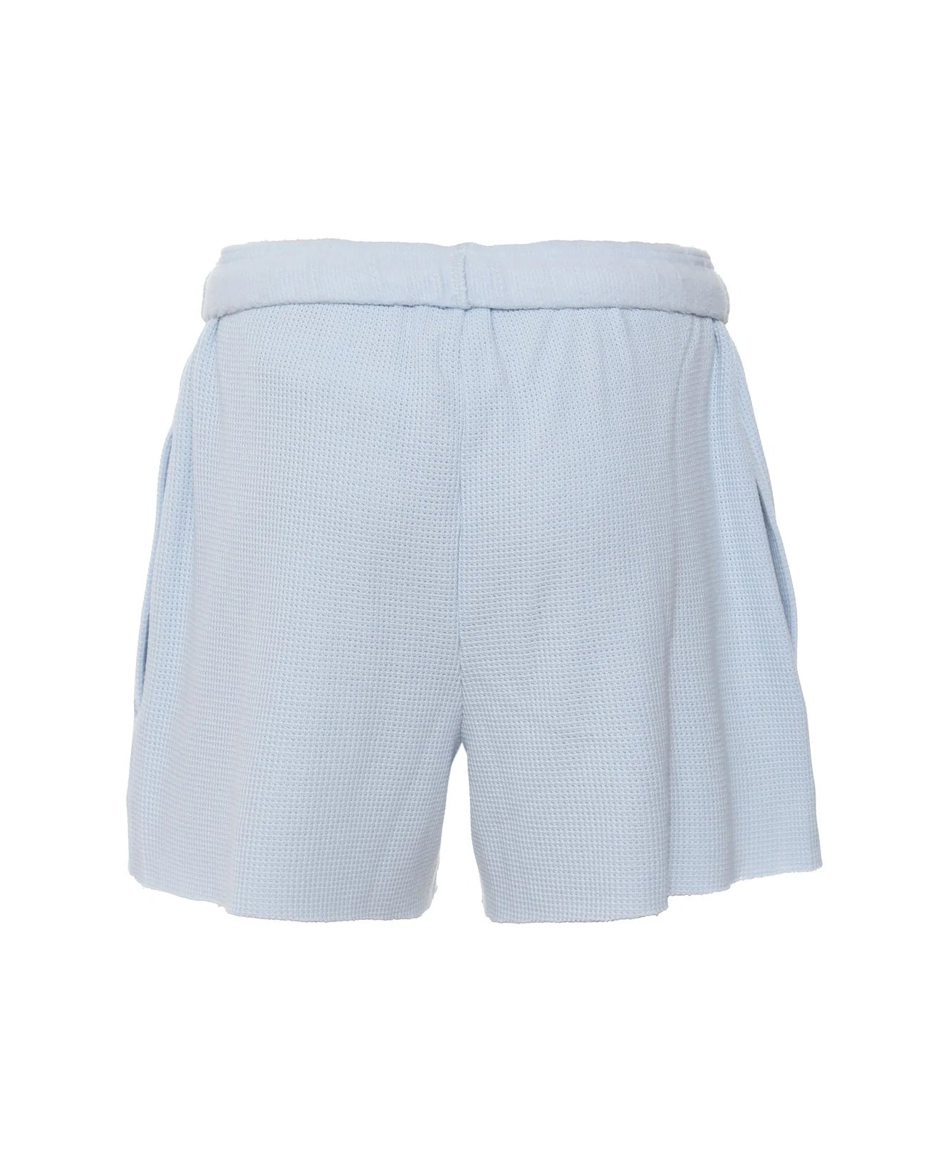 Boys Lie Aura Let Love Guide My Way Basic Shorts- Blue