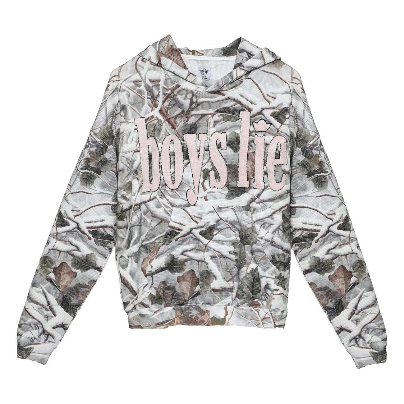 Boys Lie Rose Colored Glasses Racer Hoodie