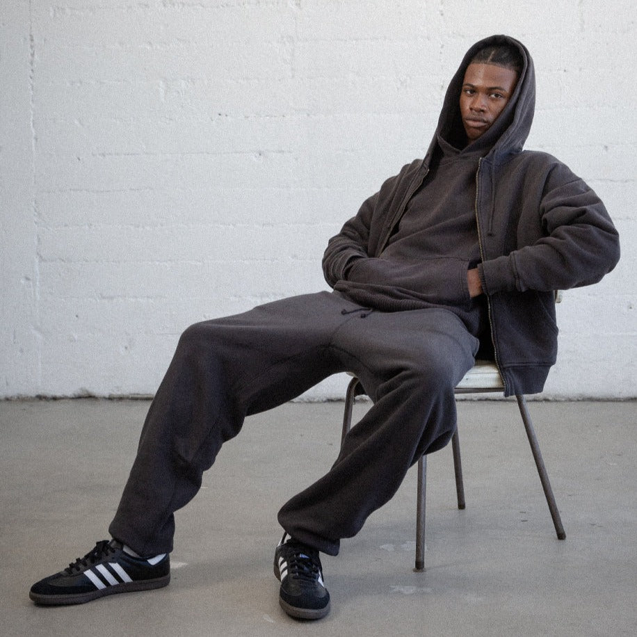 Elwood Clothing Core Hoodie-Vintage Black