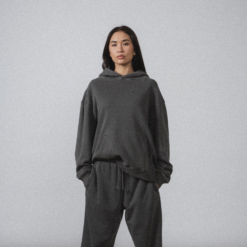Elwood Clothing Core Hoodie- Vintage Grey