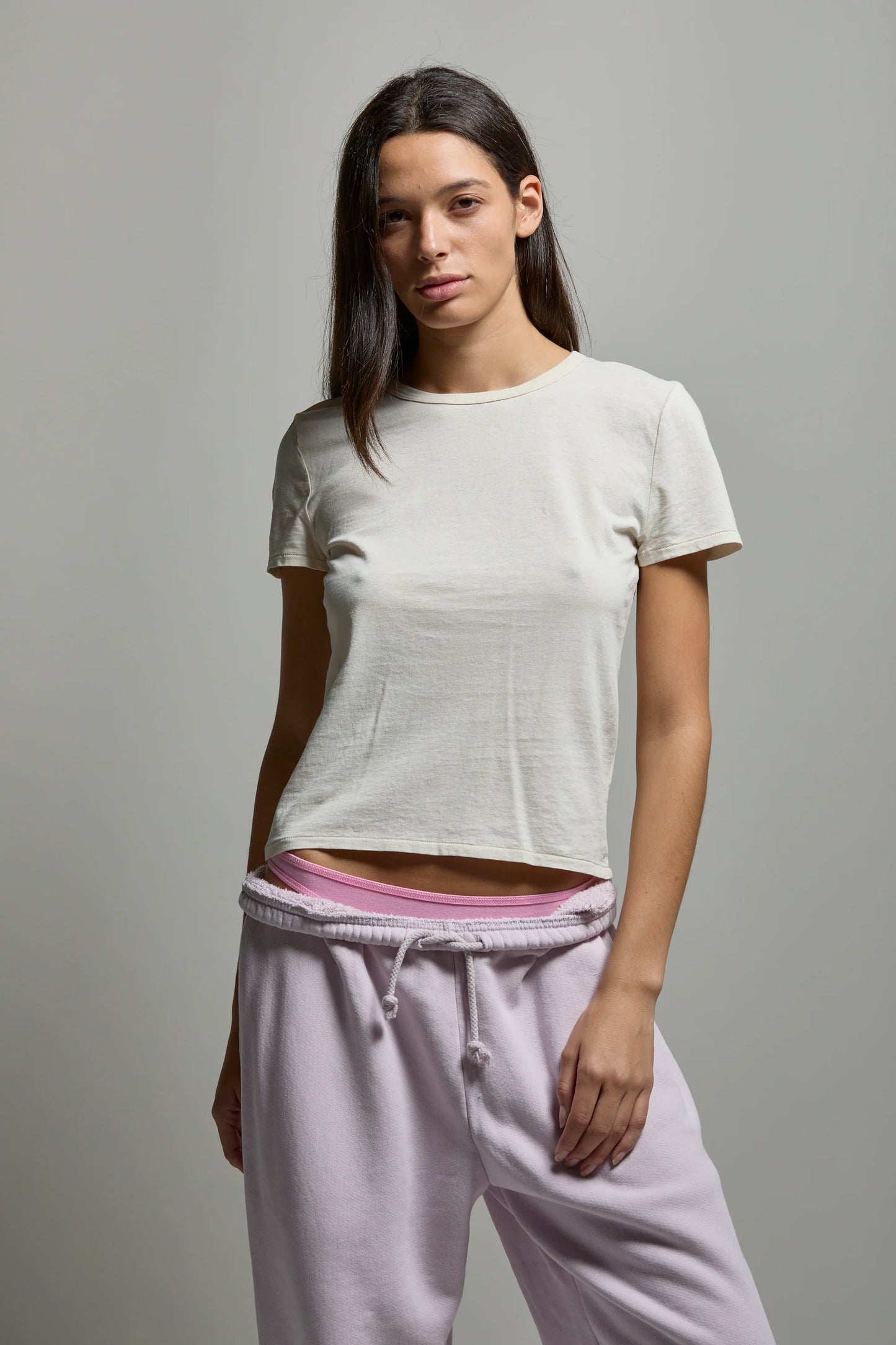 ASHER LA Noe Baby Tee- After Glow