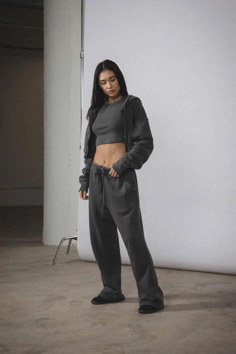 Elwood Clothing Core Straight Leg Sweatpant - Vintage Grey