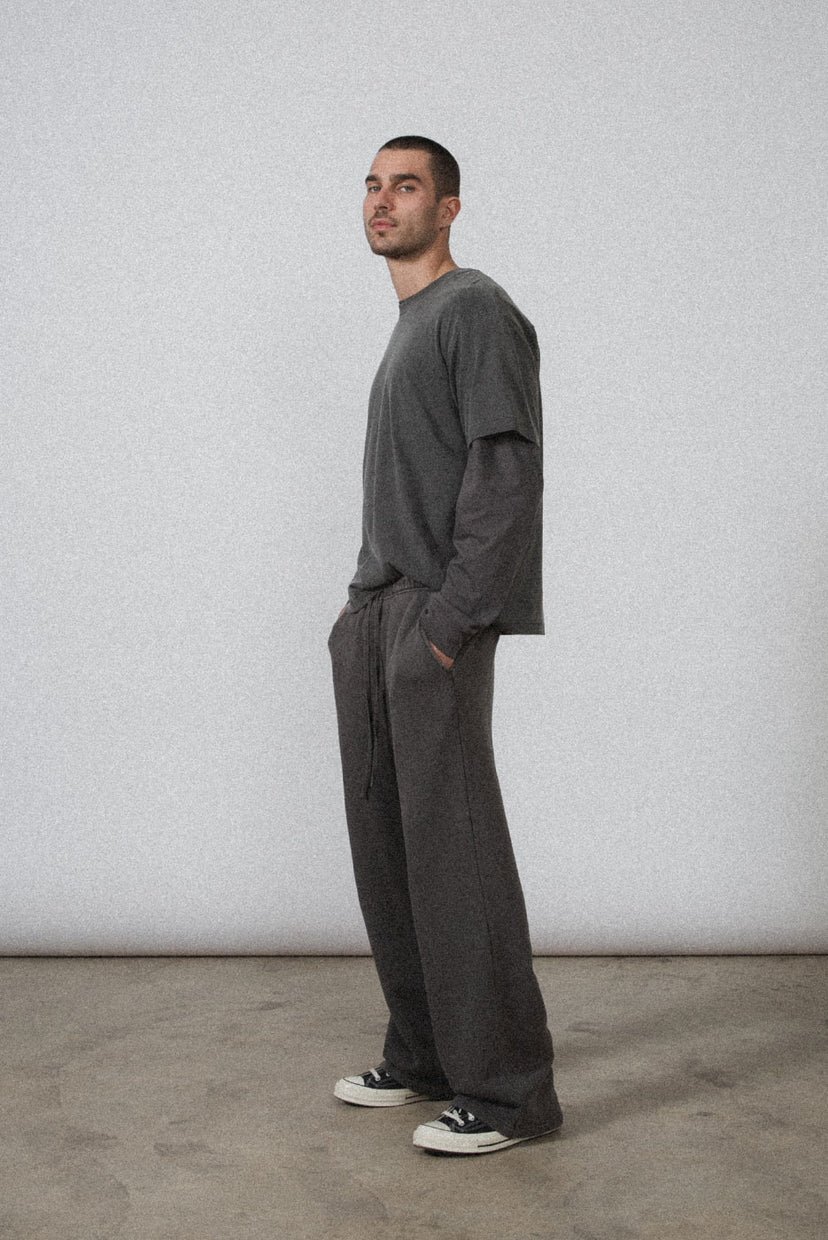 Elwood Clothing Core Straight Leg Sweatpant - Vintage Grey