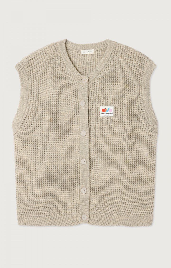 American Vintage Womesn Cardigan Crashway- Mist Melange