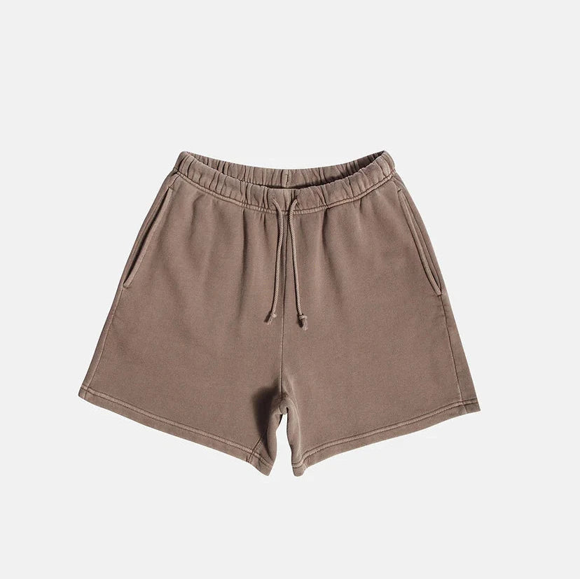 Elwood Clothing Core Sweatshort - Vintage Brown