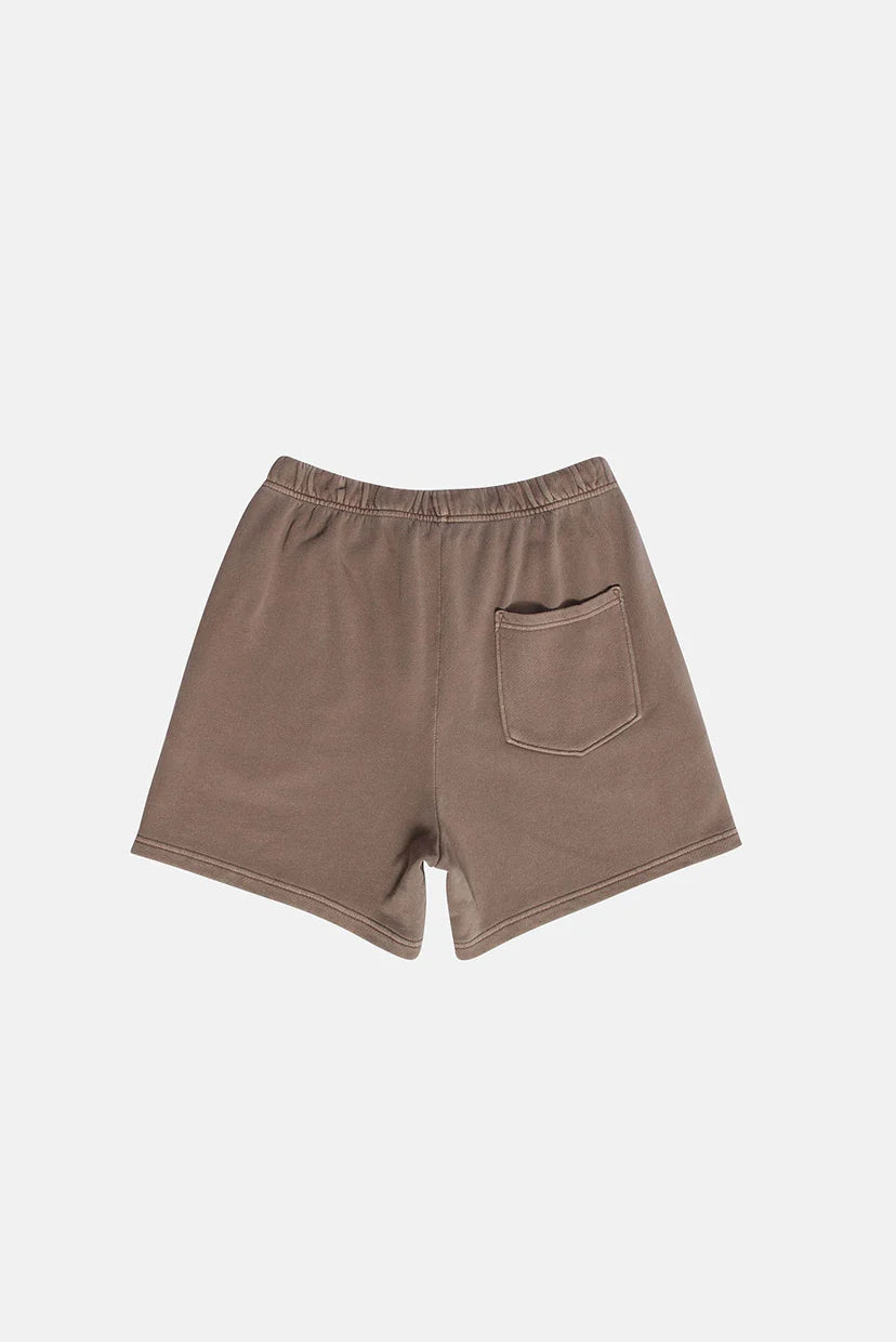 Elwood Clothing Core Sweatshort - Vintage Brown