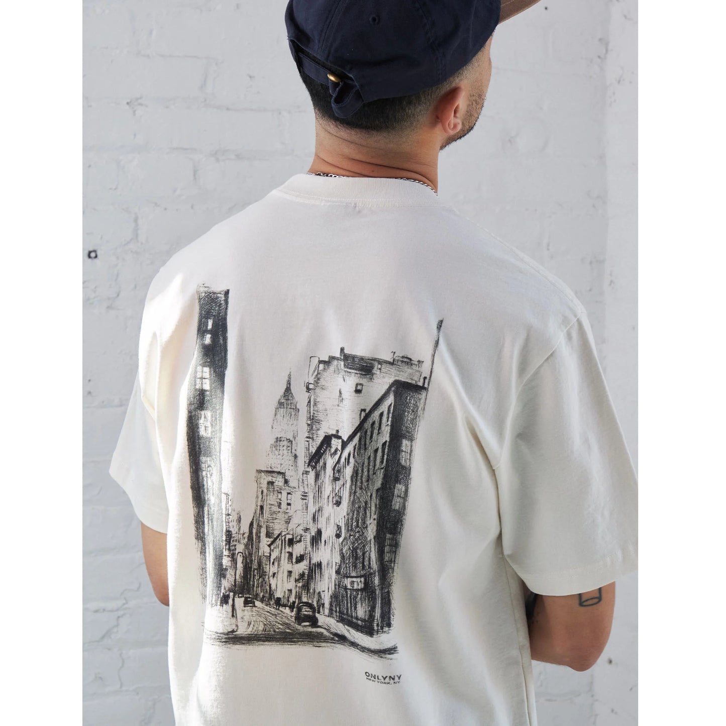 OnlyNY City Charcoal TShirt- Natural