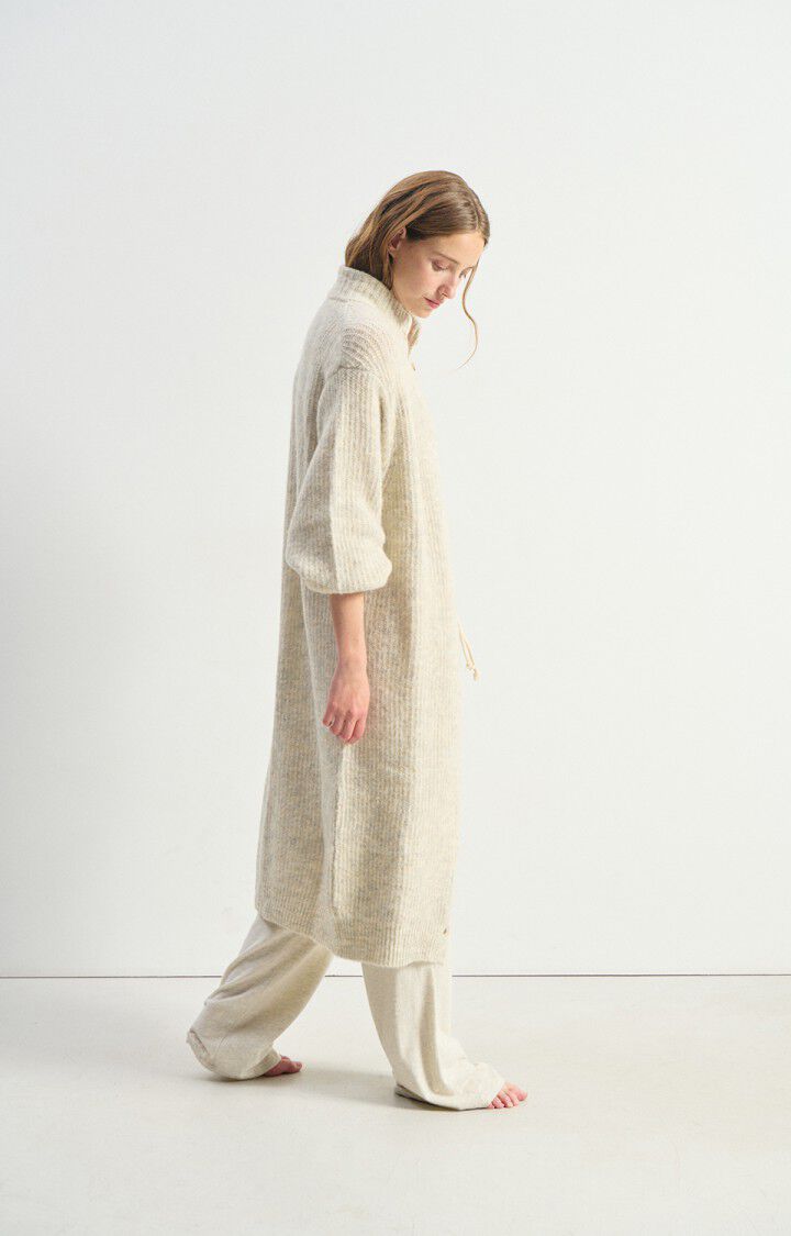 American Vintage Cardigan East- Melange Powder Snow