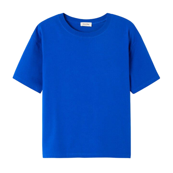 American Vintage Fizvalley Tshirt- Vintage Royal Blue