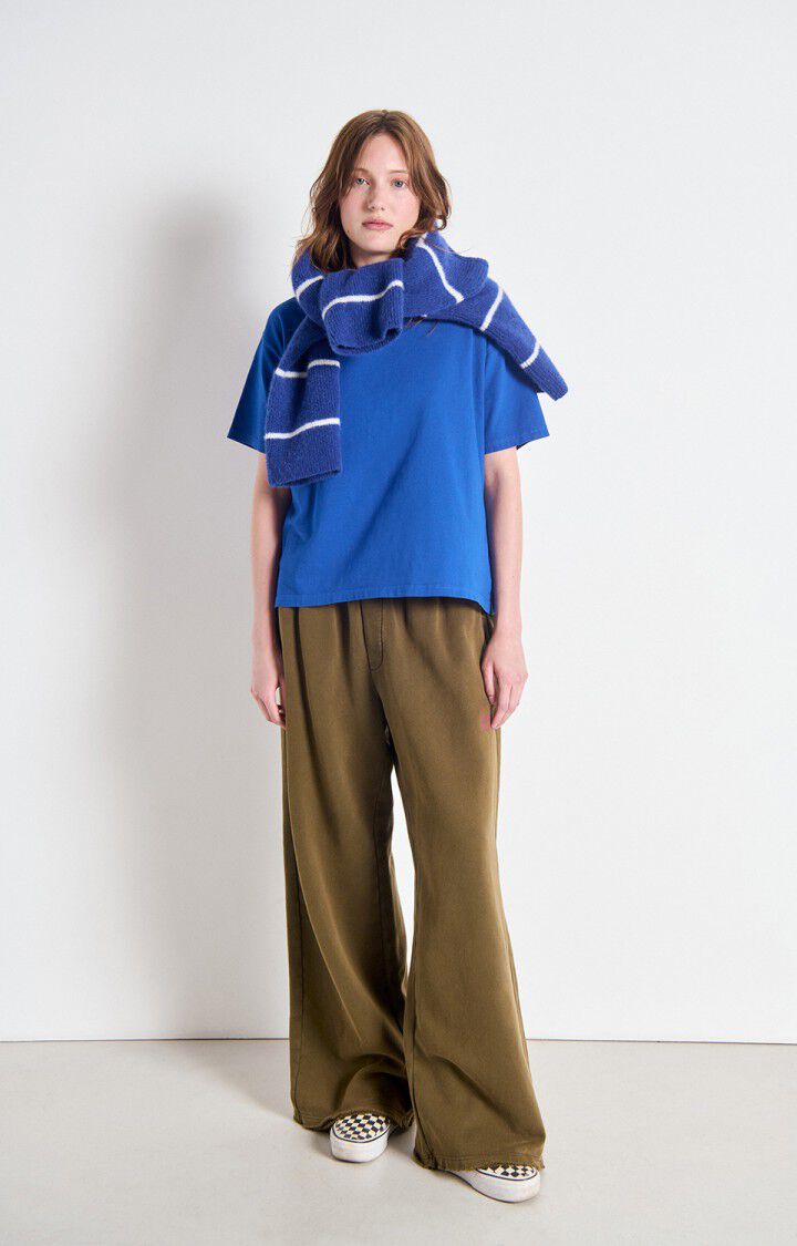 American Vintage Fizvalley Tshirt- Vintage Royal Blue