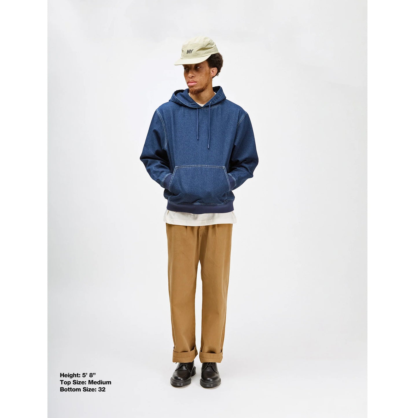 OnlyNY Mens Kaaterskill Baggy Chino- Brown