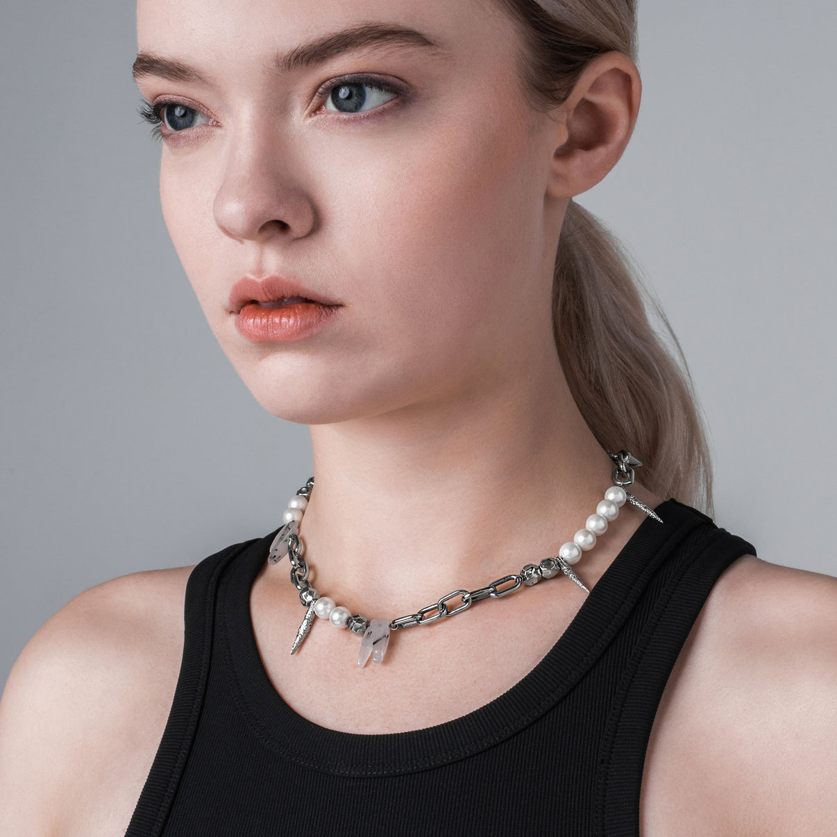 Vitaly Frost Necklace Silver