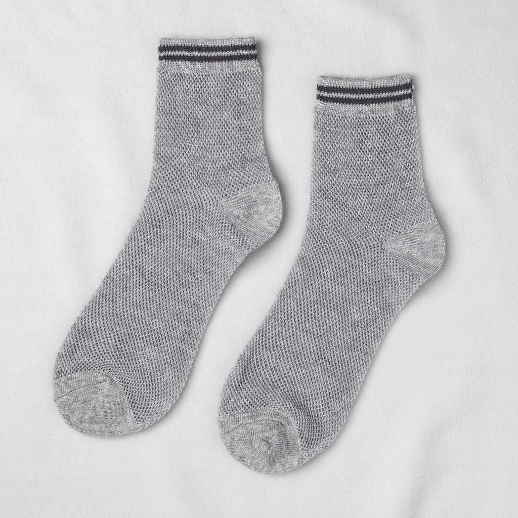 Unified MESH SNEAKER SOCKS- Grey