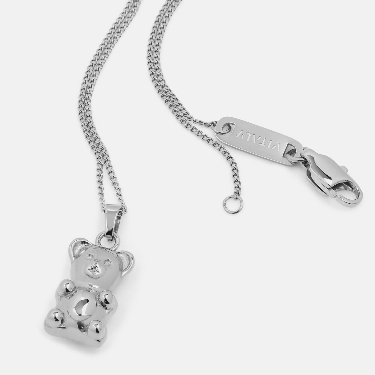 Vitaly Gummybear Silver Necklace