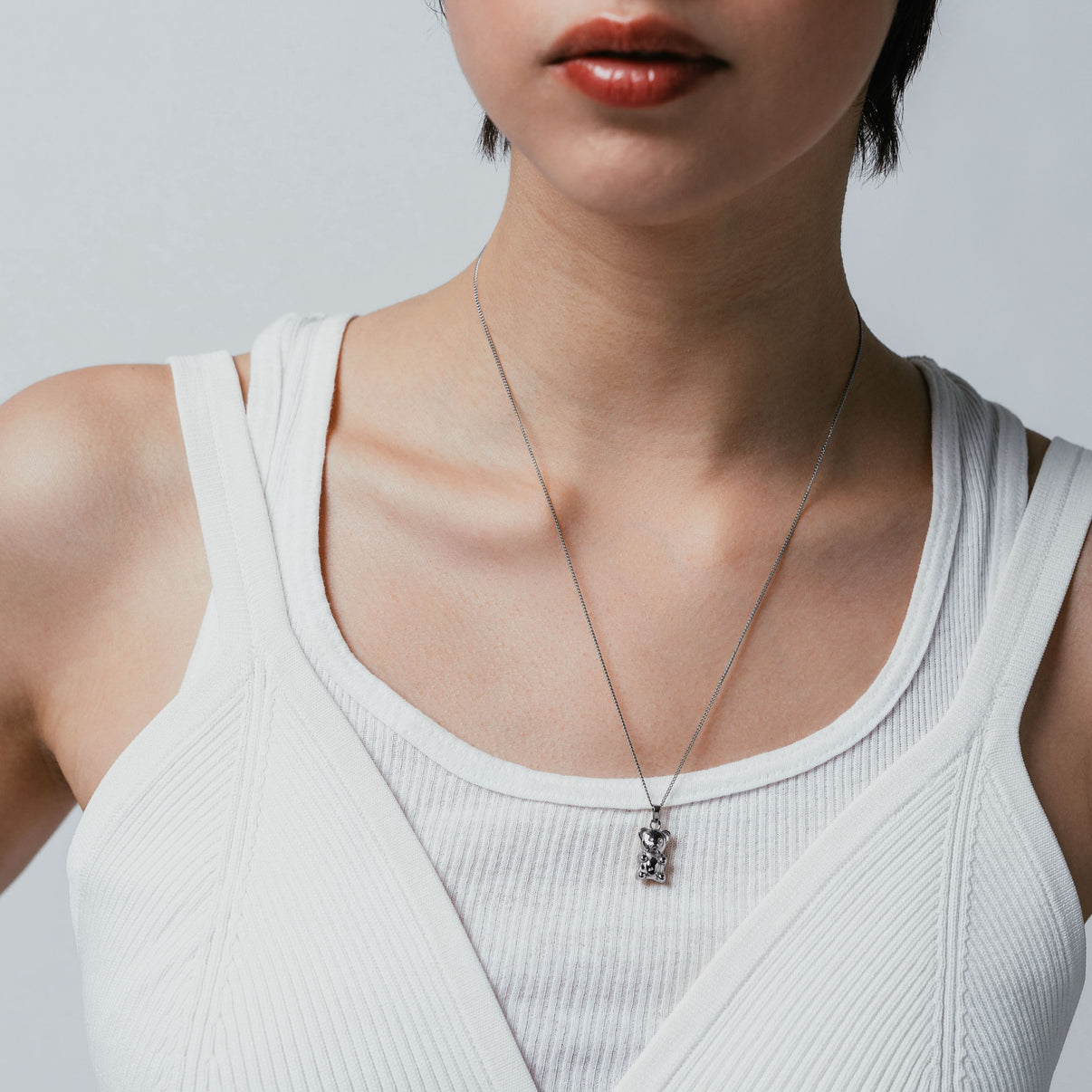 Vitaly Gummybear Silver Necklace