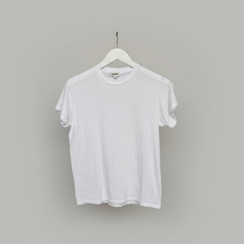 ASHER LA Terry Tubular Tee Tee- White