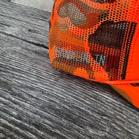 Citizen Orange Camo Trucker Hat