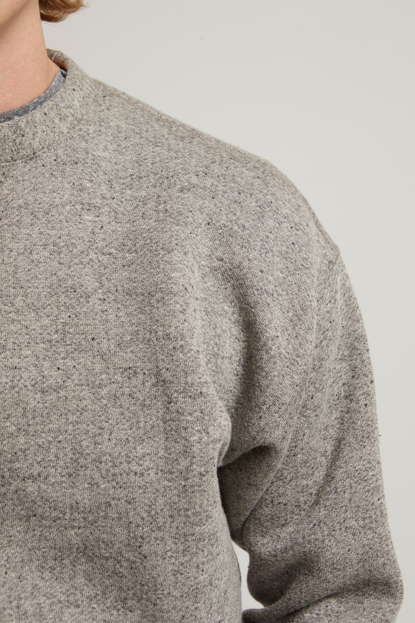 ASHER LA Kane Crewneck- Black Noir