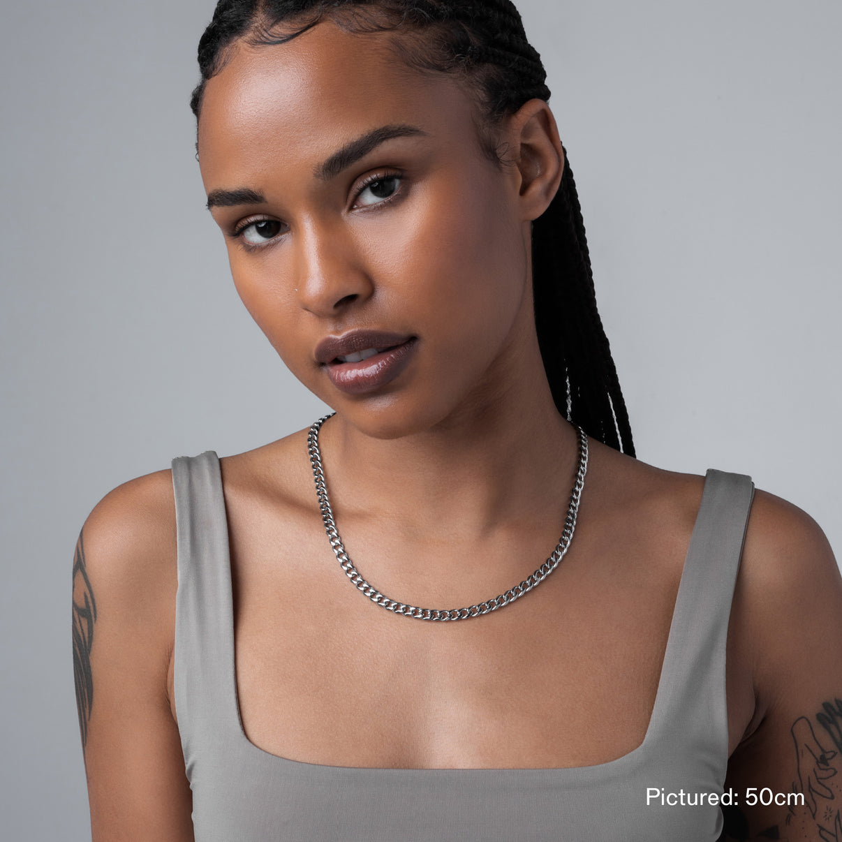 Vitaly Omnia Silver Necklace