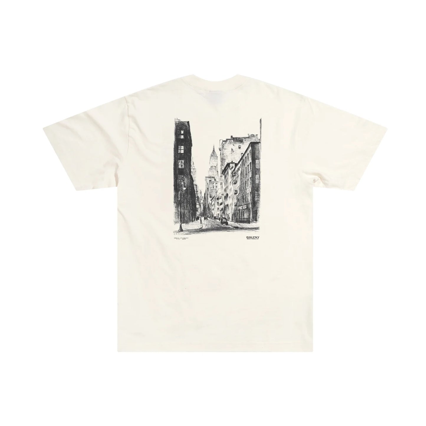 OnlyNY City Charcoal TShirt- Natural