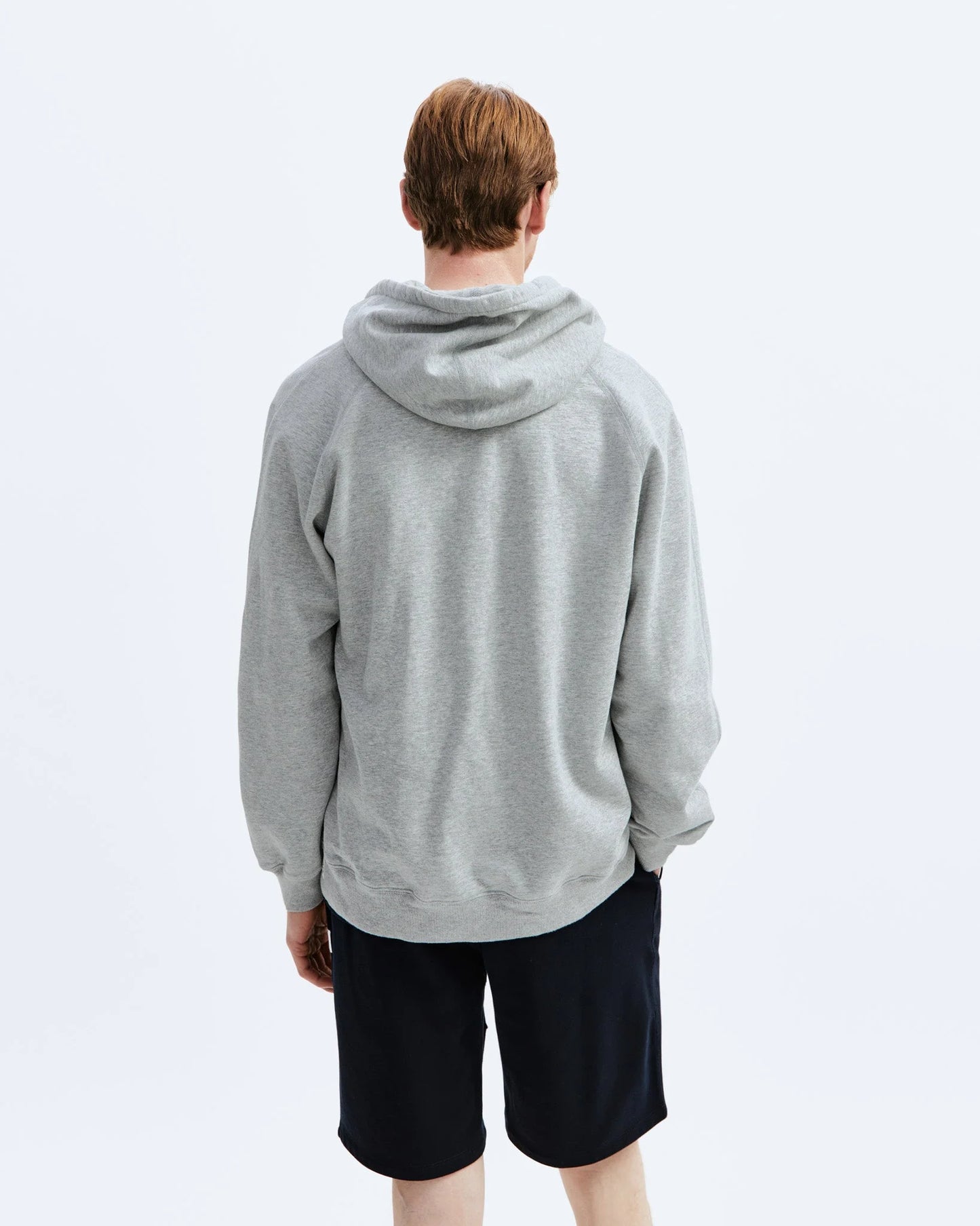 Reigning Champ Midweight Terry Classic Full Zip Hoodie HGrey