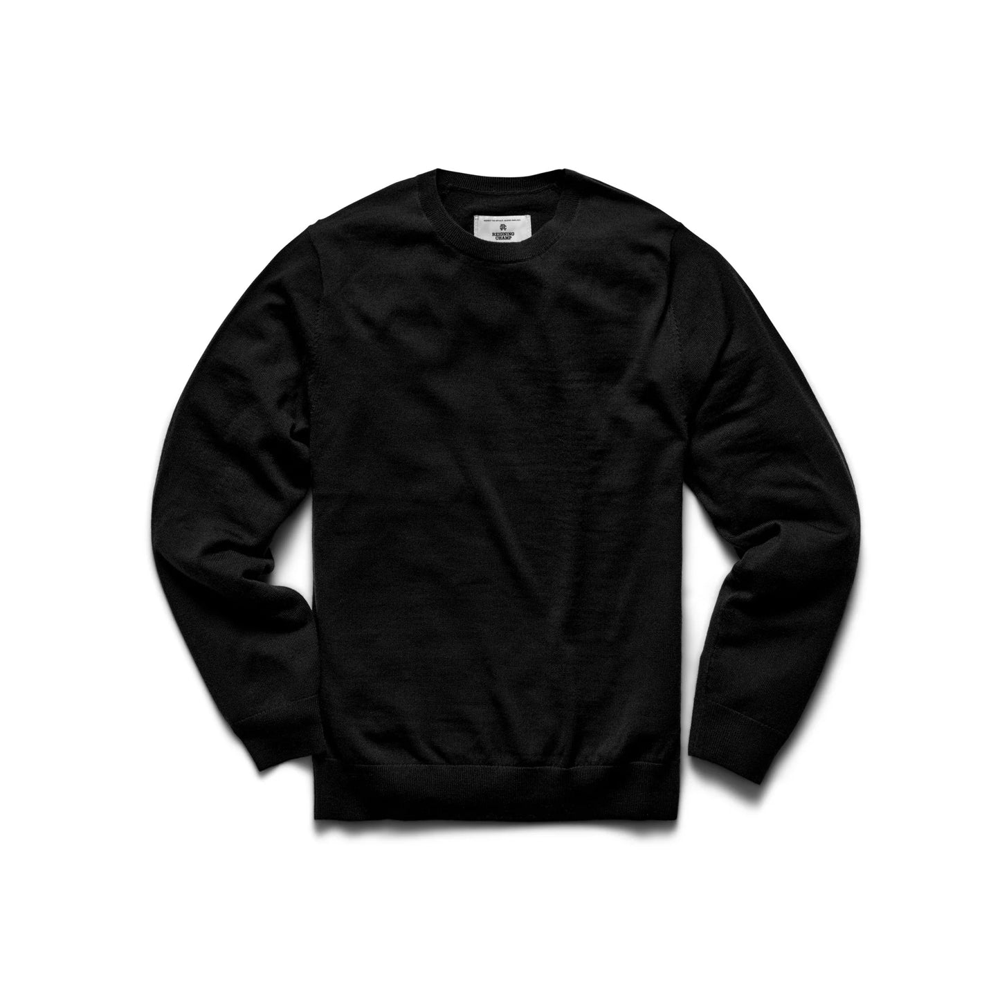 Reigning Champ Lightweight Harry Crewneck -Black