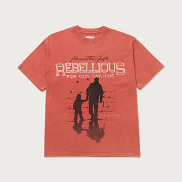 Honor The Gift Rebellious For Our Fathers SS Tee- Brick