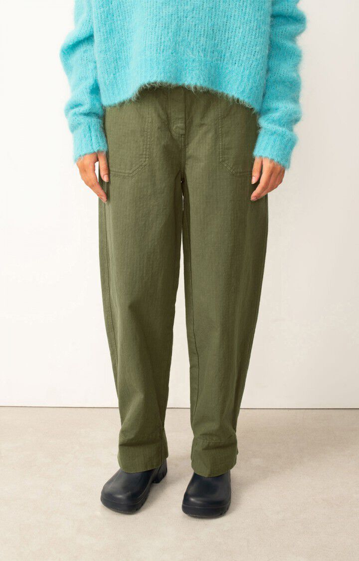 American Vintage Womens Trousers RygBay-Khaki