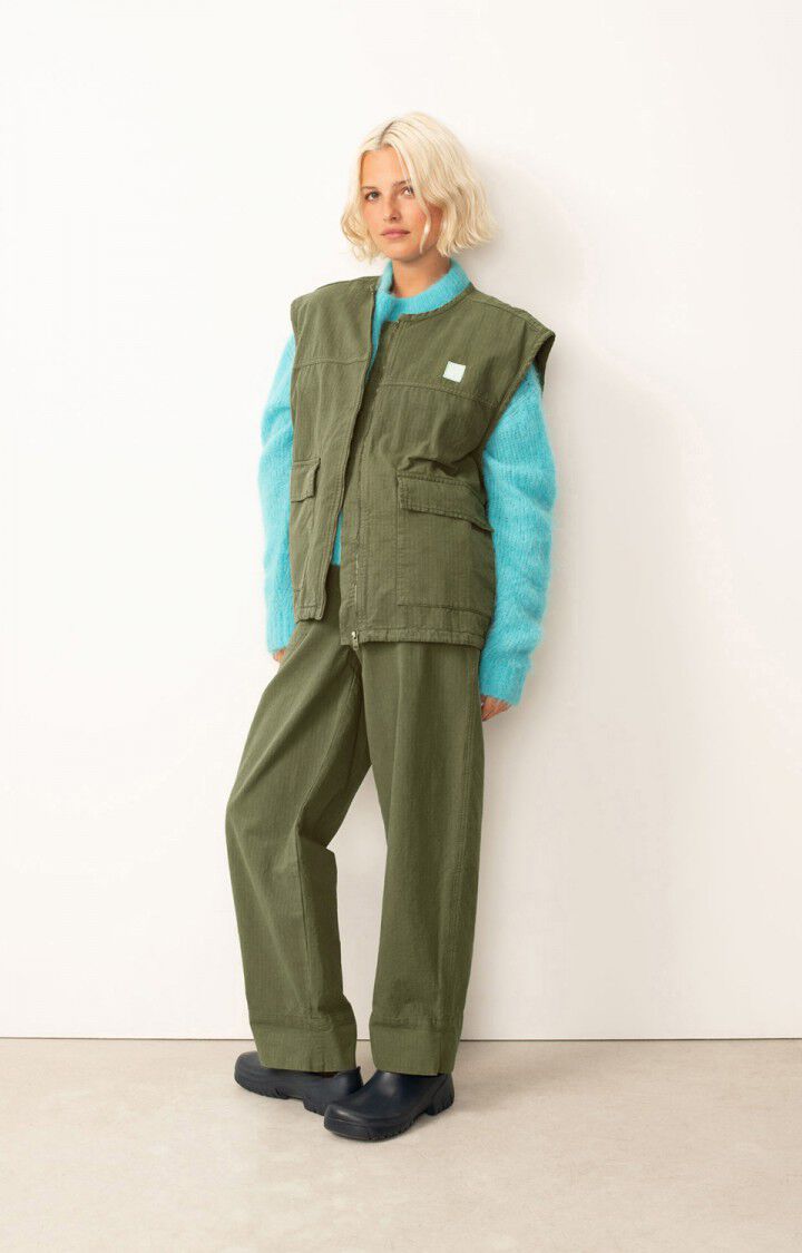 American Vintage Womens Trousers RygBay-Khaki