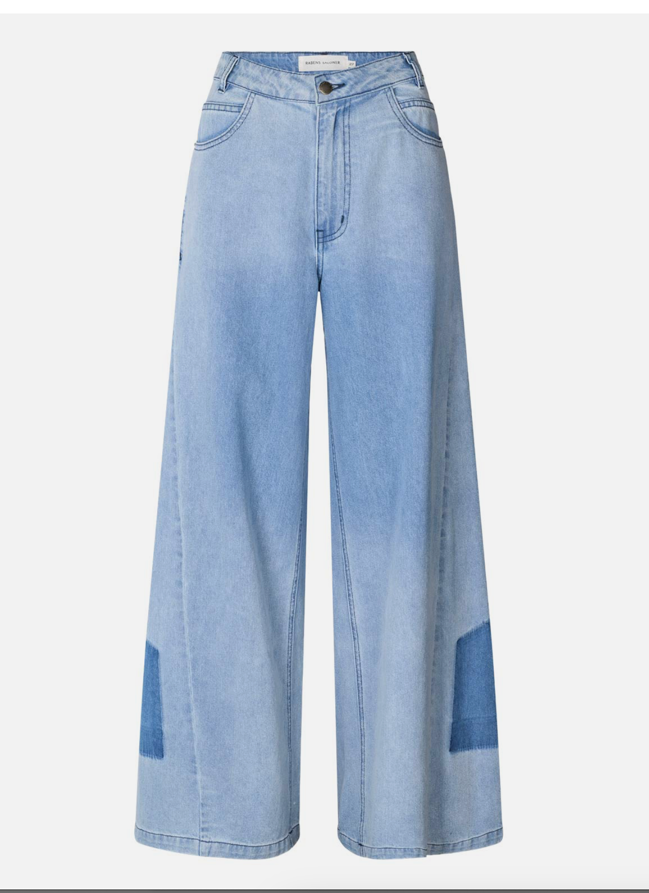 Rabens Saloner Lane Light Denim wide Leg Pants