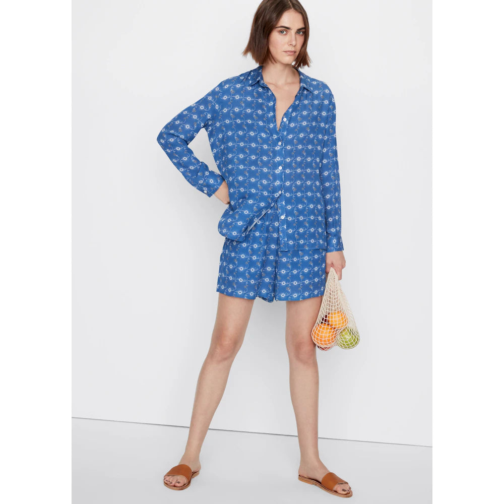 KULE The Silk Ponza- Denim Bandana