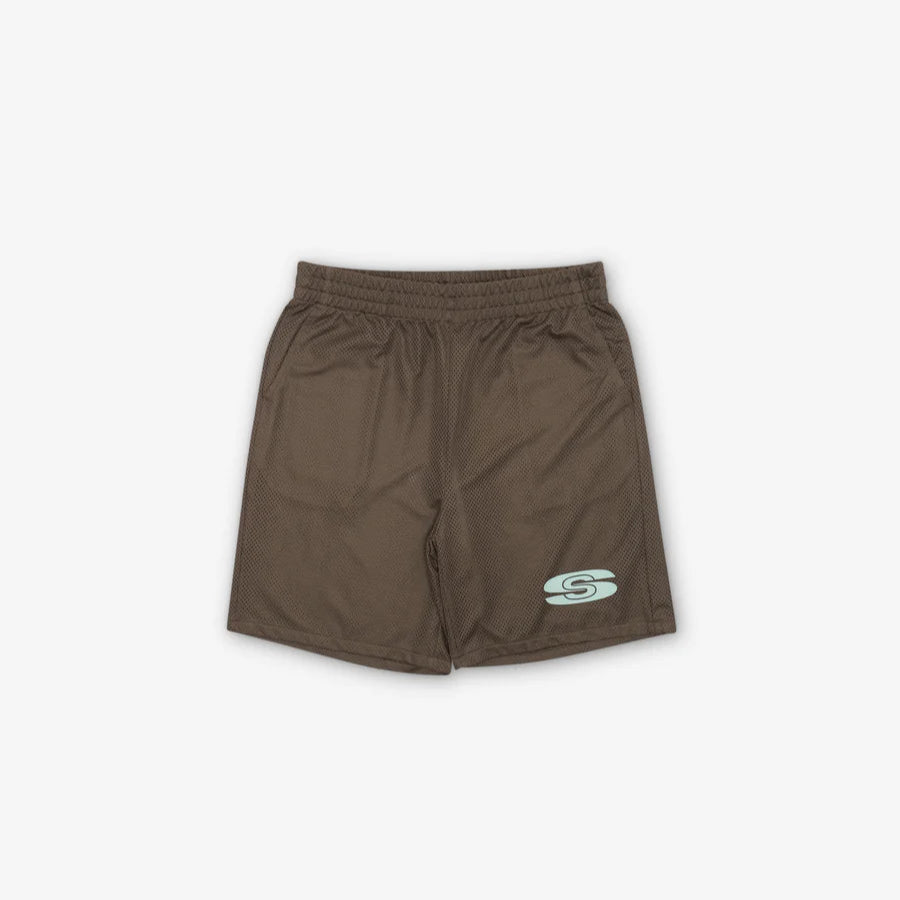 Students Golf Keaton Mesh Shorts- Olive