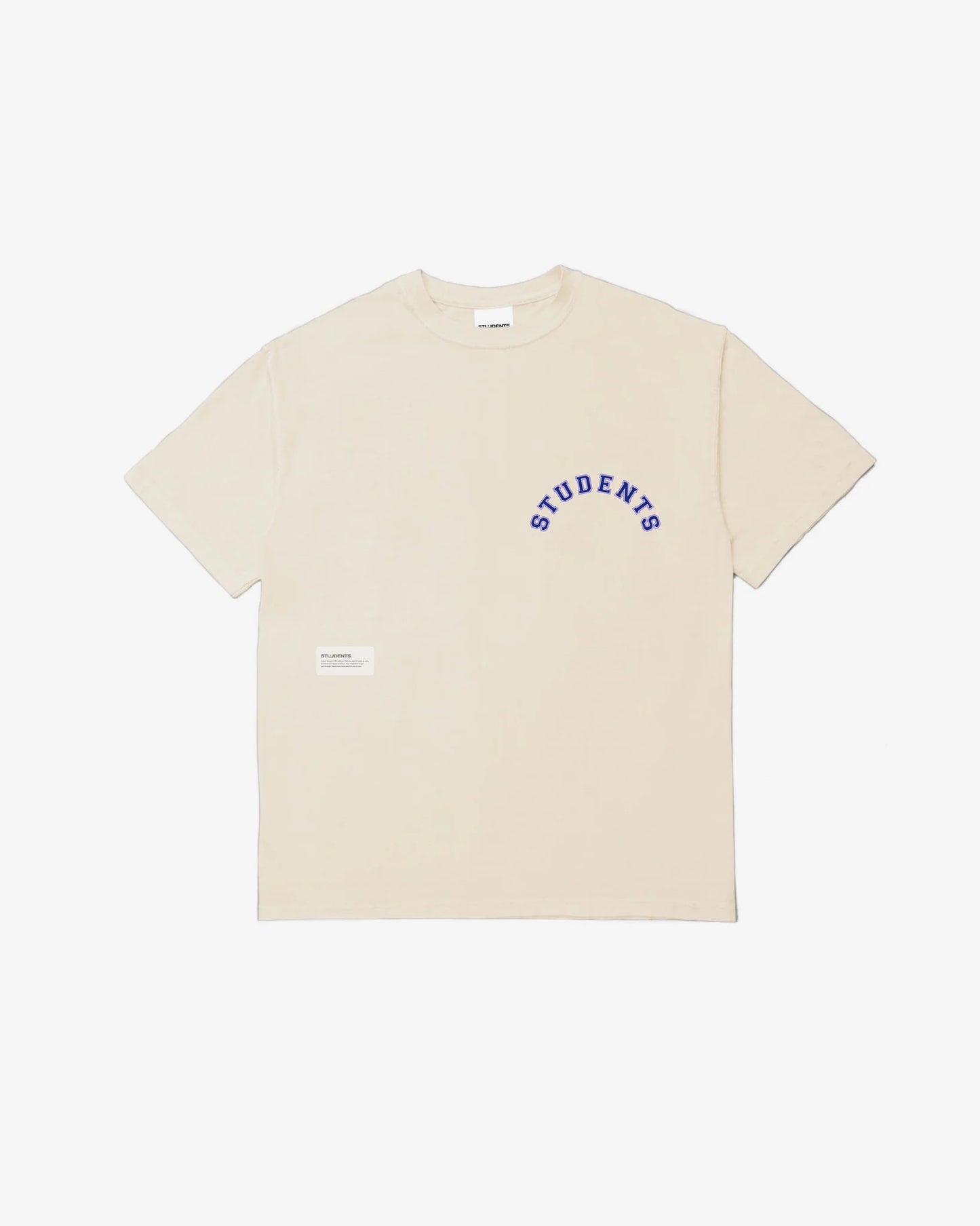 Students Golf Club University S/S T-shirt- Nude