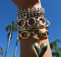 Paula Rosen Big Eloise Bracelet - Silver