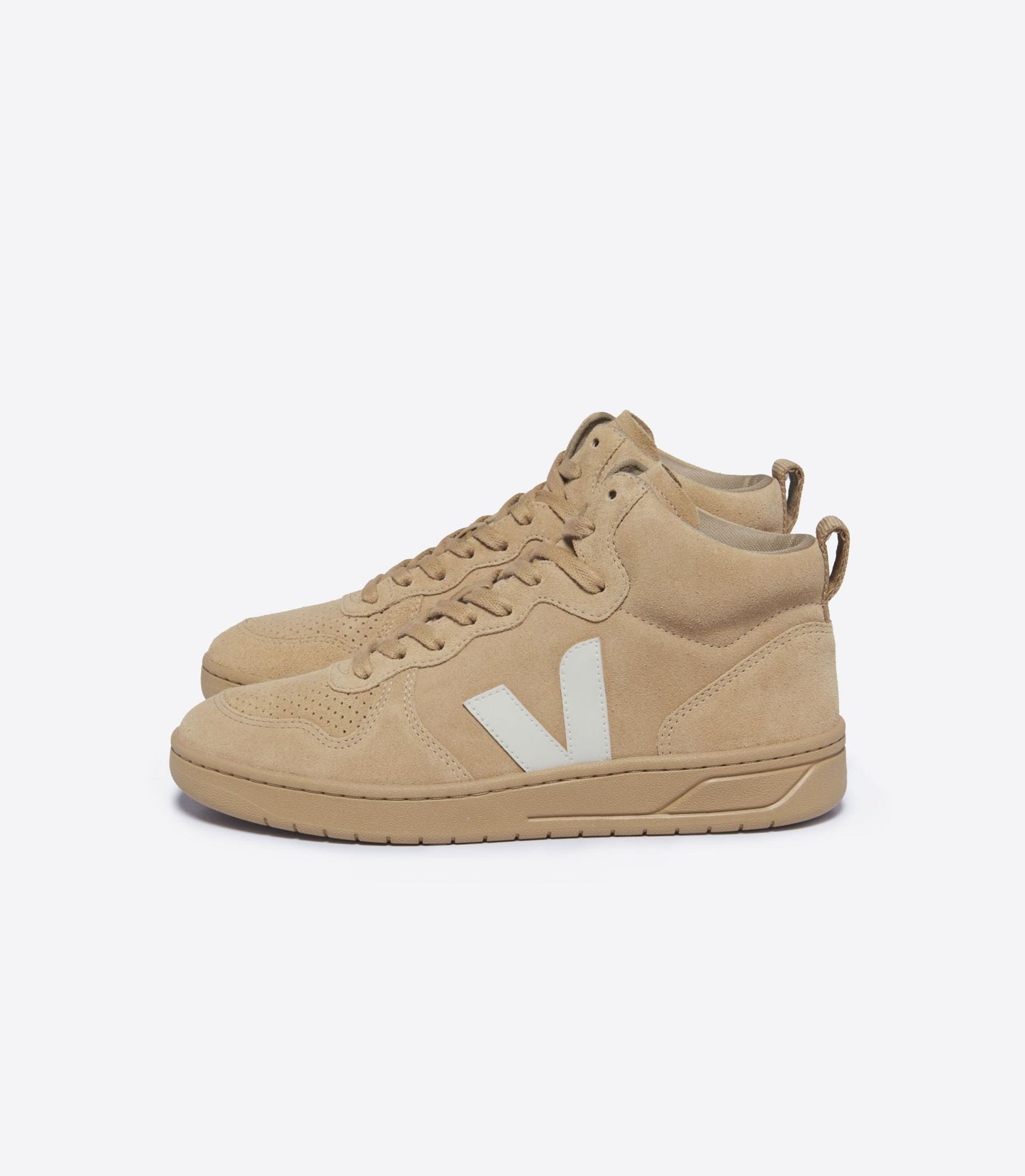 Veja Mens V-15- Suede- Full-Desert