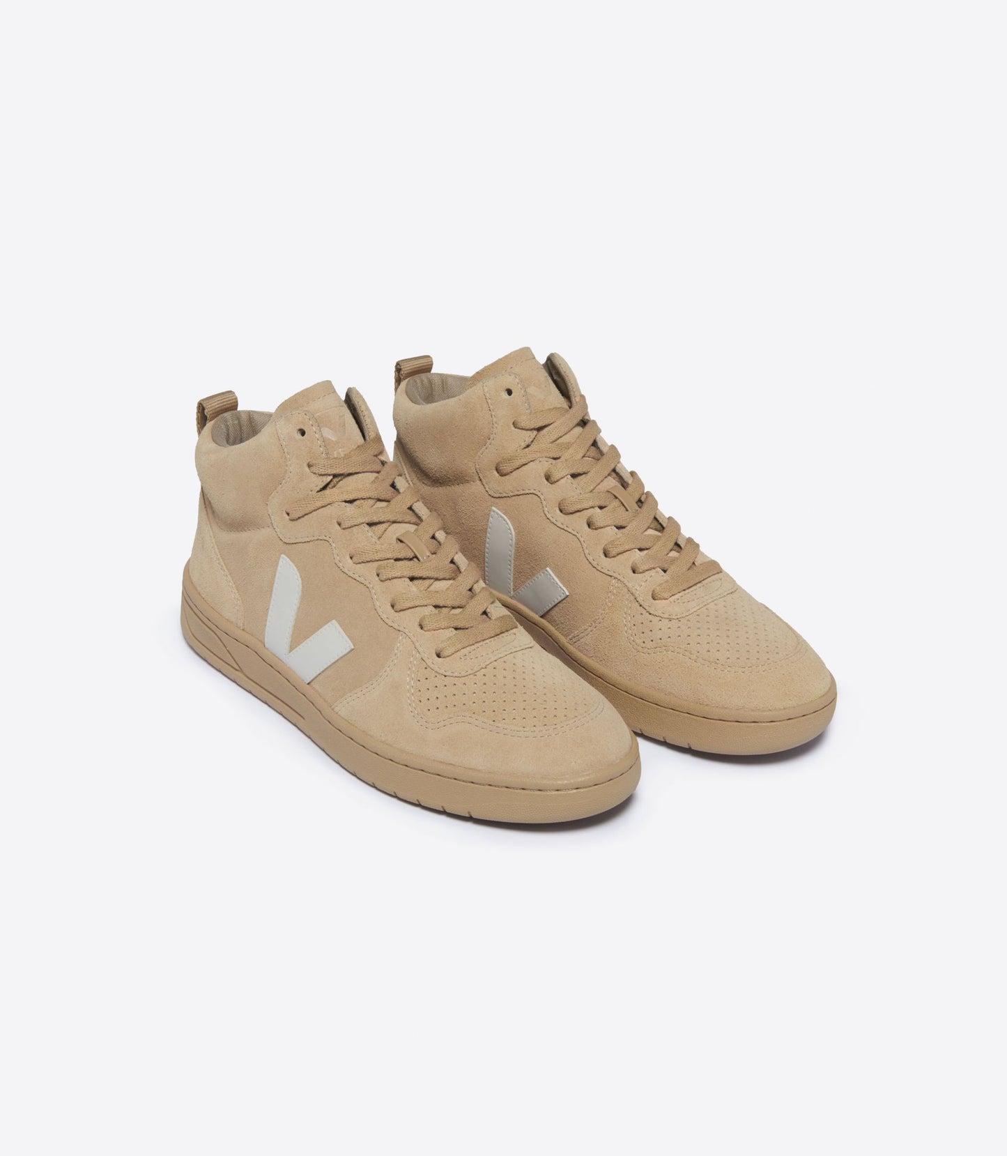 Veja Mens V-15- Suede- Full-Desert