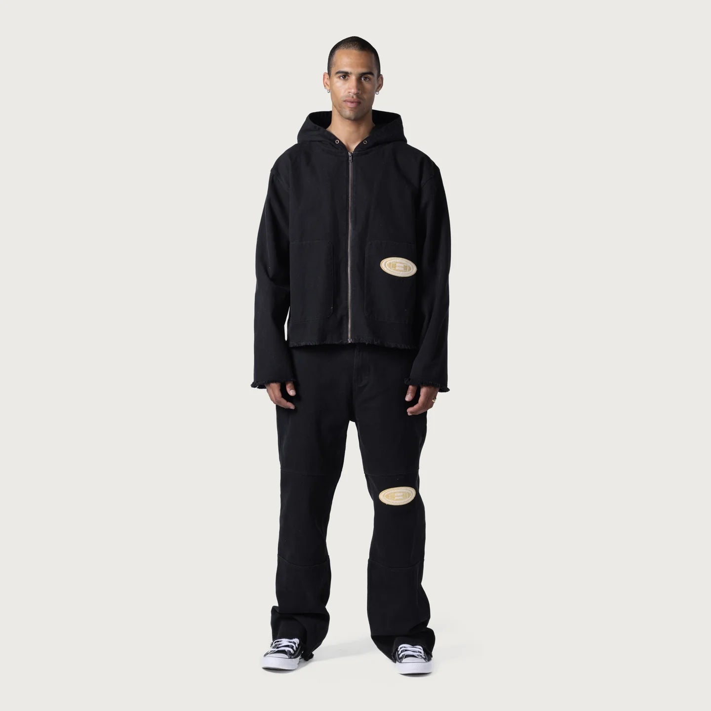 Honor the Gift Washed Canvas Pants - Black