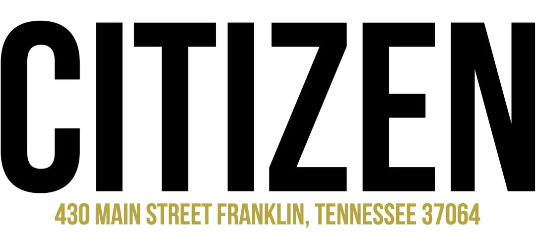Citizen Logo and Address