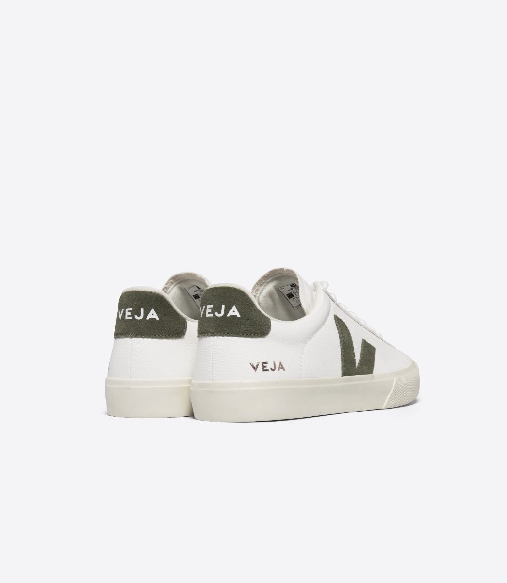 Veja Mens Campo- Extra White Kaki