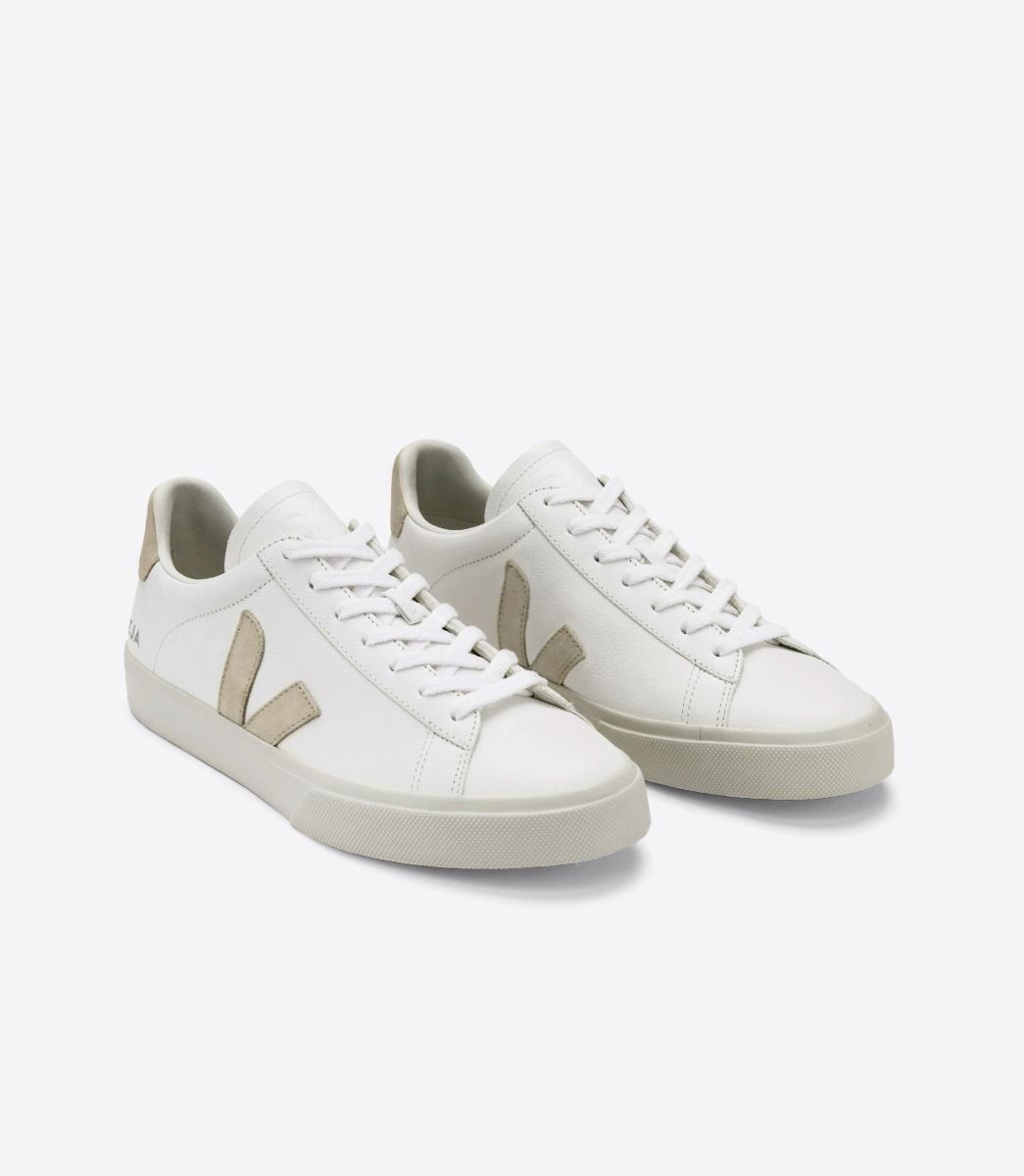 Veja Womens Campo Leather- Extra White Almond