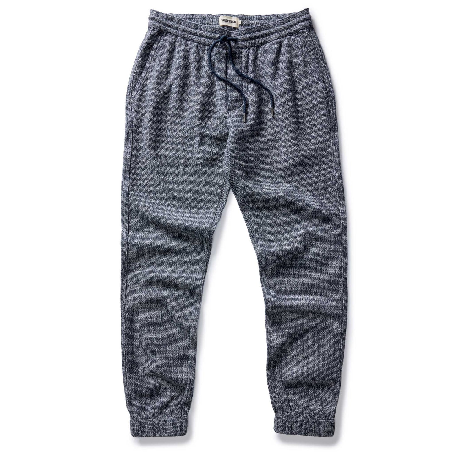 Taylor Stitch The Apres Pant - Navy Linen Tweed