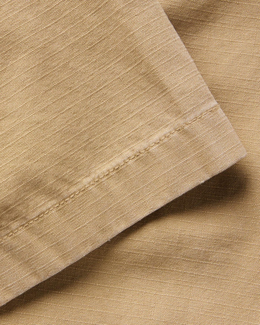 Taylor Stitch The Short Sleeve Mechanic Shirt- Khaki