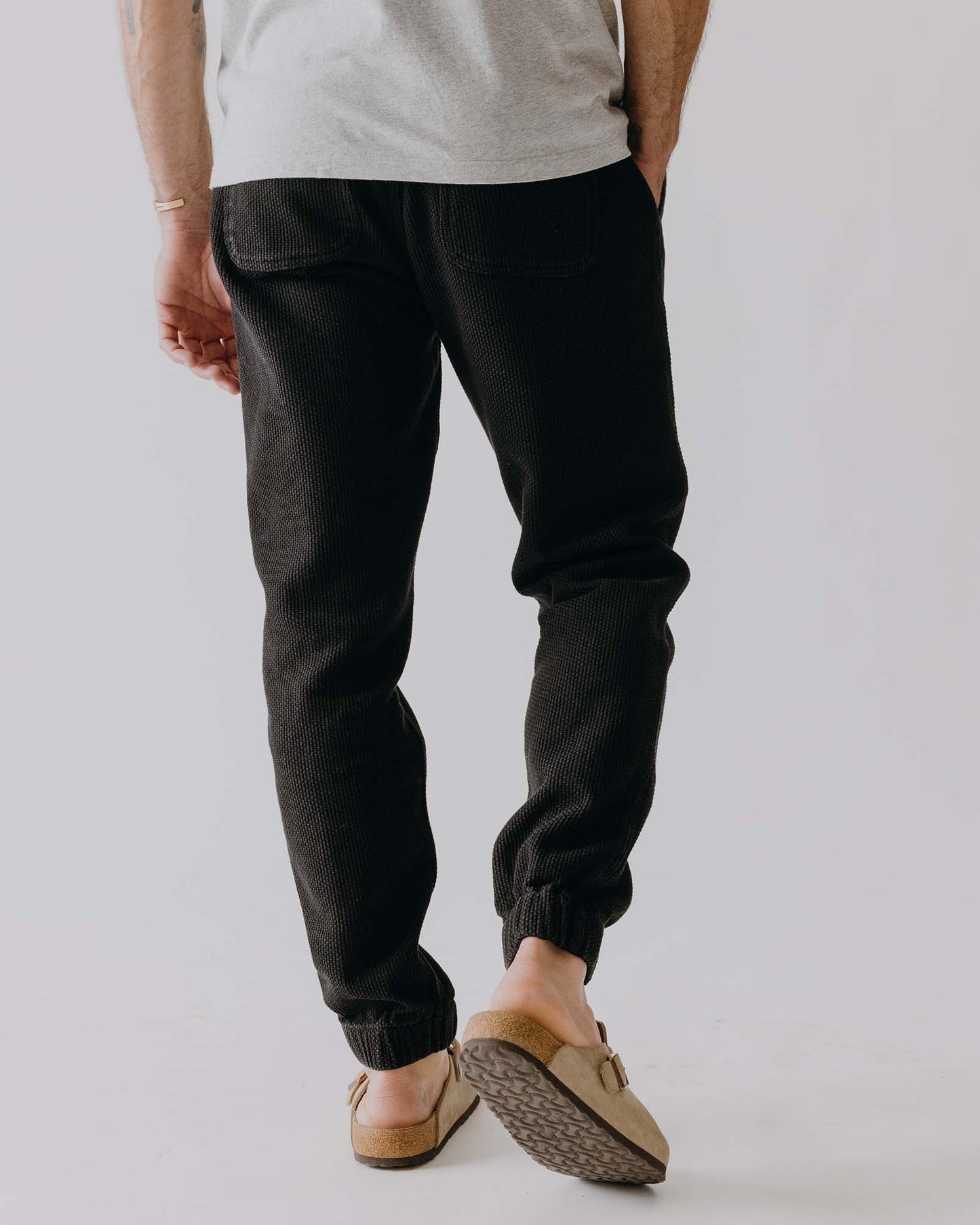 Taylor Stitch The Apres Pant- Black Indigo Sashiko