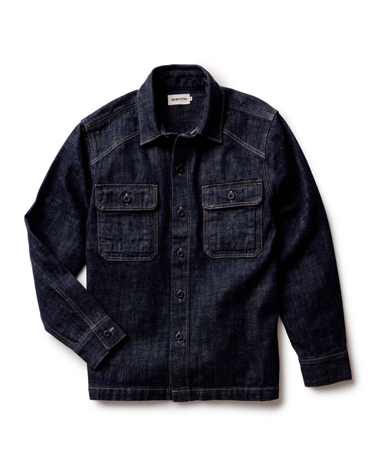 Taylor Stitch The Shop Shirt-Rinsed Indigo Selvedge
